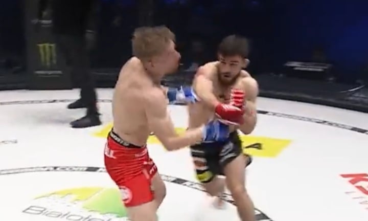 Spektakularny nokaut na KSW! Debiutant zdemolował swojego rywala [WIDEO]