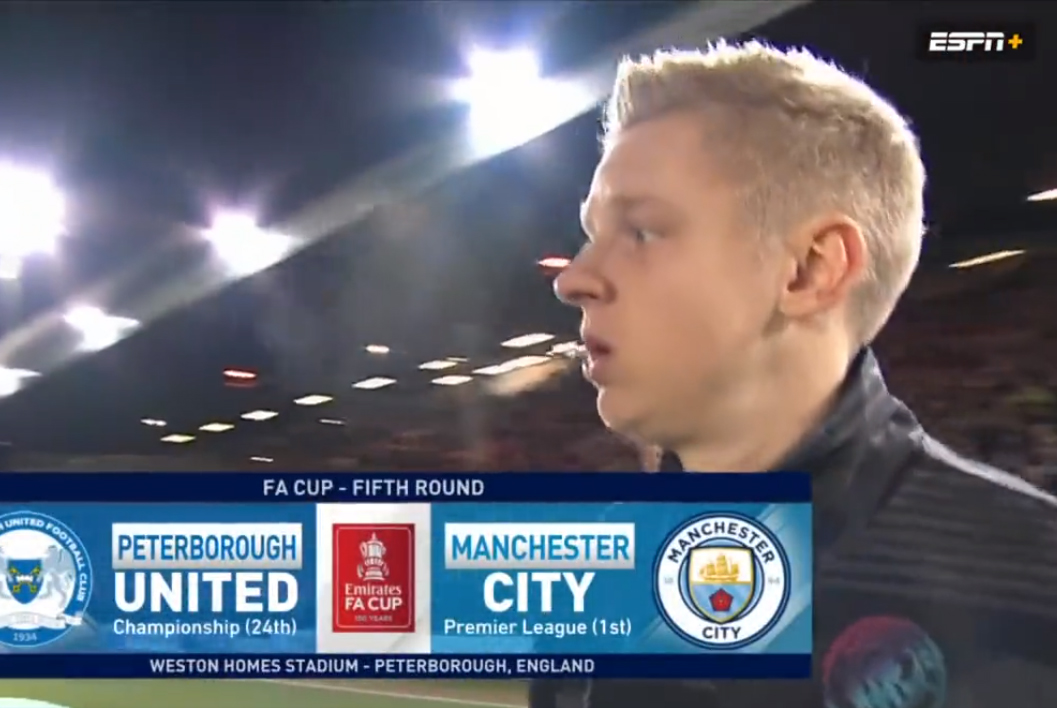 Ołeksandr Zinczenko kapitanem Manchesteru City. Kolega z drużyny oddał mu opaskę [WIDEO]