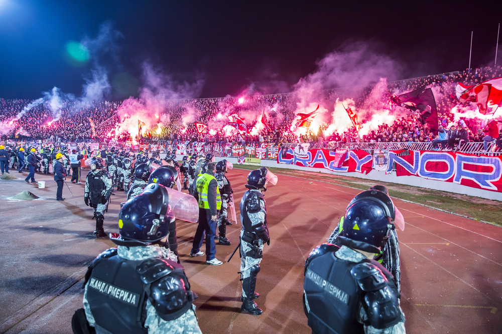 Skandaliczny głos z Crvenej Zvezdy Belgrad. "W Europie trwa antyrosyjska histeria"