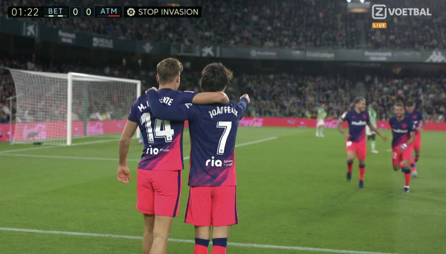 Atletico Madryt z bardzo cennym zwycięstwem. Dublet Joao Felixa uszczęśliwił mistrzów Hiszpanii [WIDEO]