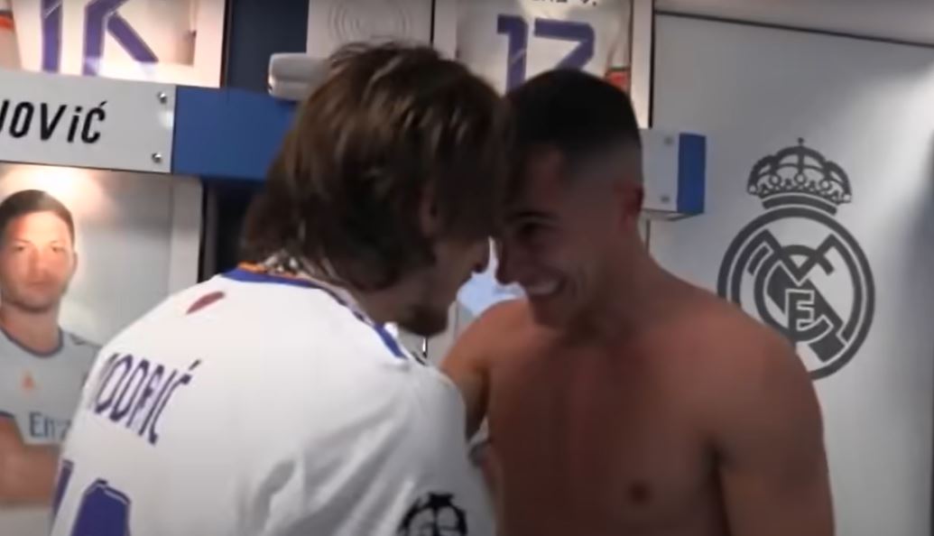 Szaleństwo Luki Modricia po wygranej z PSG. Chorwat brylował w szatni. "Kur**, tak jest!" [WIDEO]