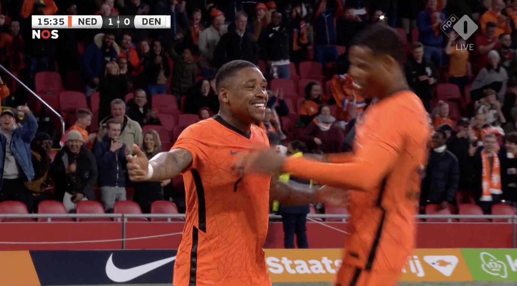 Grad goli w meczu Holandii z Danią! Towarzyski hit dla "Oranje" [WIDEO]