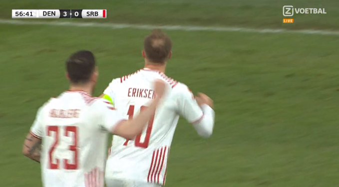 Kolejny gol Christiana Eriksena w kadrze! Wielki powrót Duńczyka [WIDEO]