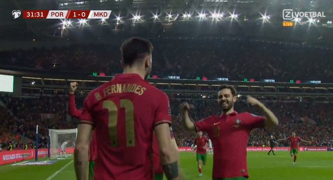 Portugalia wywalczyła awans na mistrzostwa świata. Bruno Fernandes bohaterem [WIDEO]