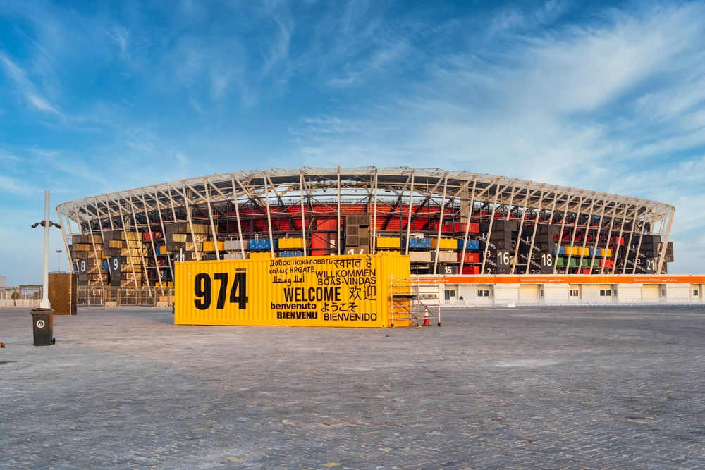 Polacy zagrają na stadionie z kontenerów. Zaraz po mundialu zostanie rozebrany