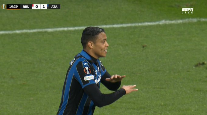 Piękny gol Muriela w Lidze Europy! Atalanta zremisowała z RB Lipsk [WIDEO]