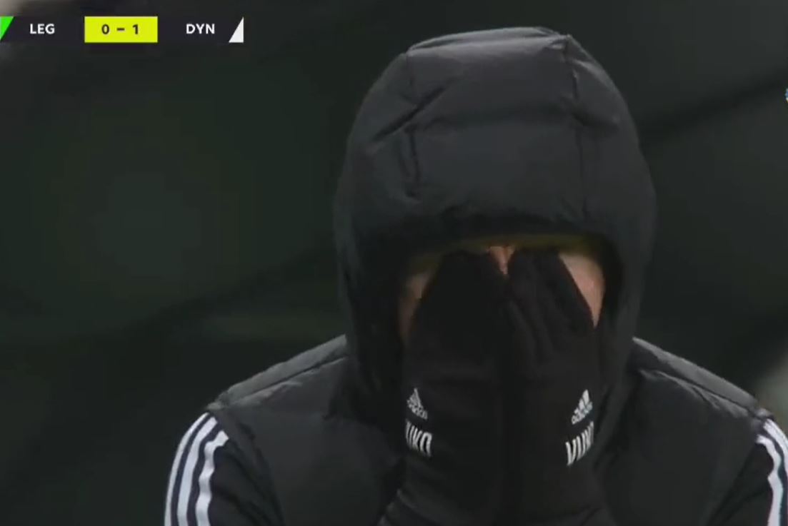 Aleksandar Vuković załamany grą piłkarza Legii. Tak zareagował na jego fatalne zagranie [WIDEO]
