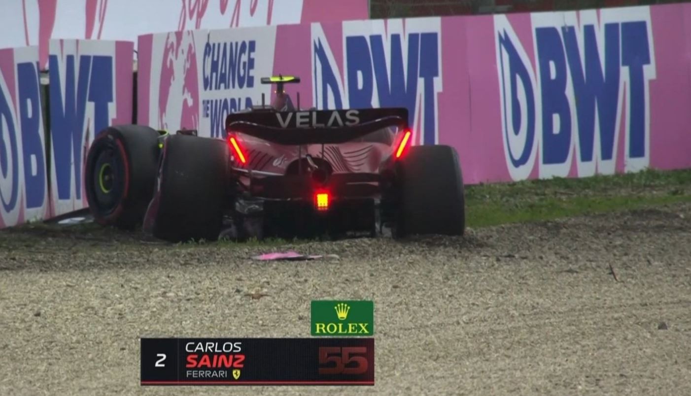 Szalone kwalifikacje do GP Emilii-Romagni! Mercedesy poza Q3, Sainz rozbił bolid, pole position Verstappena