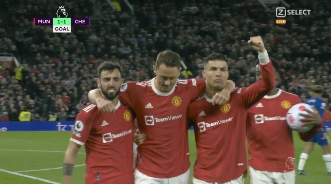 Cristiano Ronaldo uratował punkt Manchesterowi United! Remis w starciu z Chelsea [WIDEO]