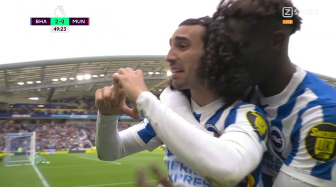 Kompromitacja Manchesteru United! Brighton rozbiło "Czerwone Diabły" [WIDEO]