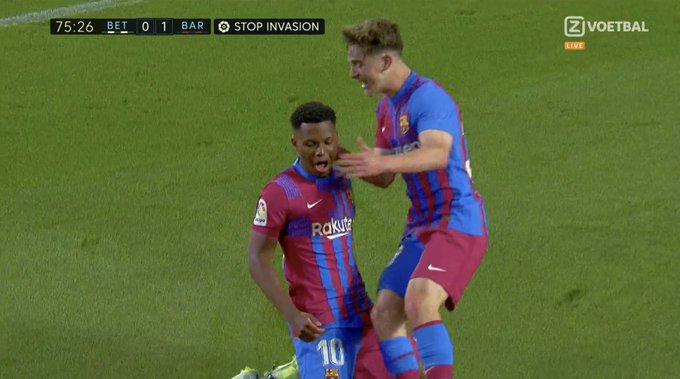 Wejście smoka Ansu Fatiego, piękny gol Jordiego Alby! FC Barcelona pokonała Betis [WIDEO]