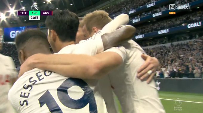 Tottenham wyraźnie lepszy od Arsenalu! "Spurs" nadal w grze o awans do Ligi Mistrzów [WIDEO]