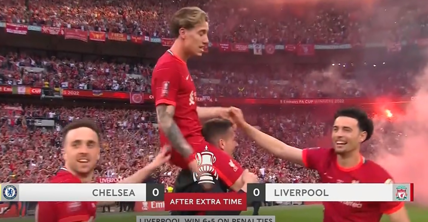 Liverpool zdobywcą Pucharu Anglii! "The Reds" rozstrzygnęli mecz w dramatycznych okolicznościach