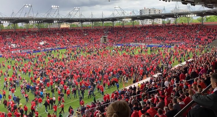 "Trafiłem do wielkiego klubu". Piłkarz Widzewa Łódź uradowany możliwością gry dla drużyny Niedźwiedzia