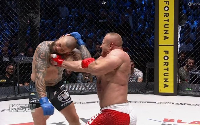 Mariusz Pudzianowski zdemolował Michała Materlę! Popisowy nokaut w pierwszej rundzie [WIDEO]