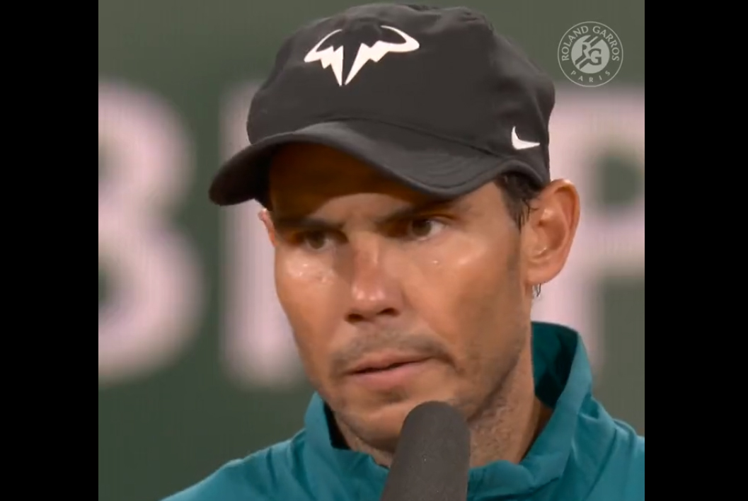 Rafael Nadal poruszony dramatem Zvereva. "Widziałem jak płacze. To dla mnie bardzo trudny moment"