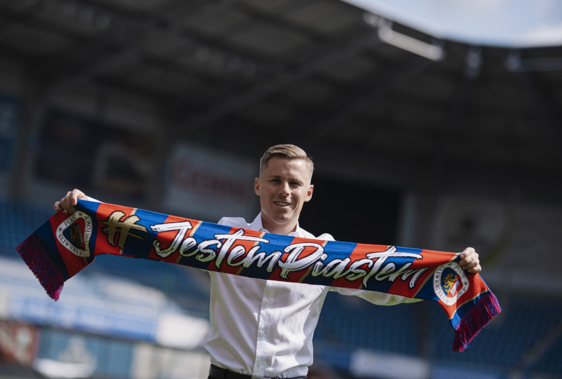 "Stać mnie na jeszcze więcej". Piłkarz Piasta Gliwice optymistą przed kolejnym sezonem