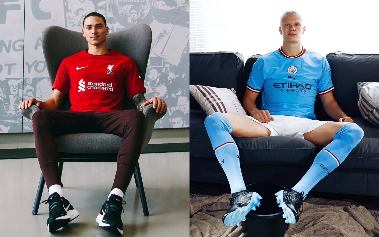 Jest ryzyko, jest zabawa. Haaland, Nunez zaczynają nową erę w City i Liverpoolu