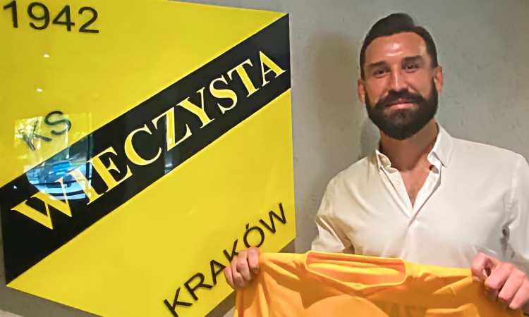 Wieczysta Kraków ma nowego piłkarza. W ostatnim sezonie grał w Ekstraklasie