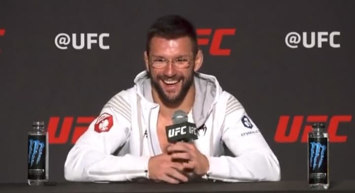 Mateusz Gamrot - Ludovit Klein typy i kursy na UFC Fight Night
