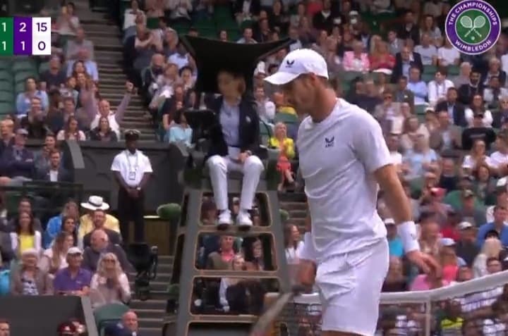Nietypowe zagranie na Wimbledonie. Tak Andy Murray zaskoczył rywala [WIDEO]