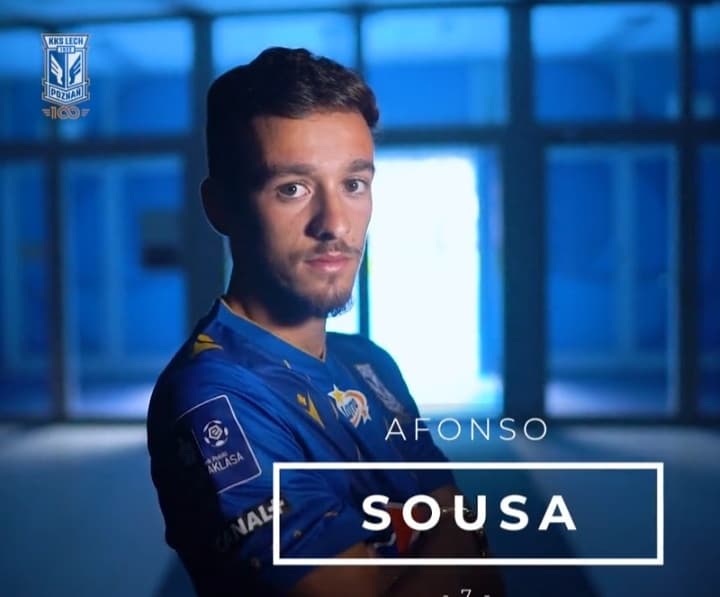 Lech Poznań potwierdził hitowy transfer! Afonso Sousa podpisał umowę z "Kolejorzem"