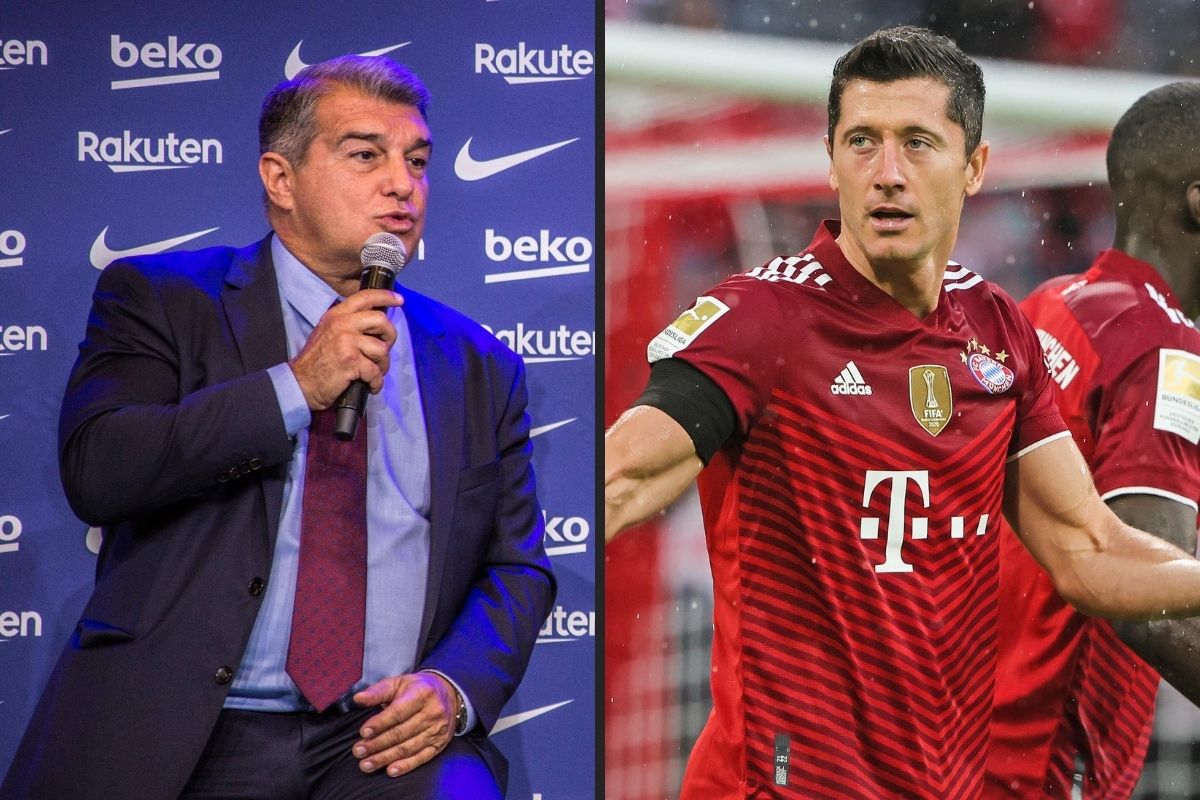 Laporta odsłonił kulisy transferu Roberta Lewandowskiego. Zdradził, kto jeszcze walczył o reprezentanta Polski