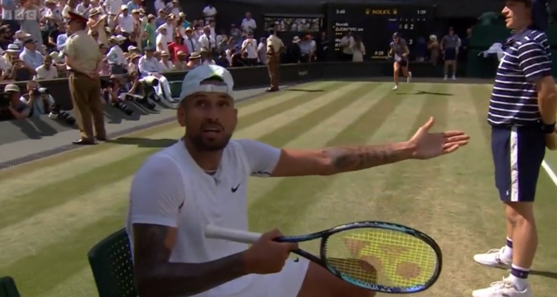 Nie na taki finał Wimbledonu liczyliśmy. Polka kobietą, na którą wściekał się Kyrgios. "Wypiłam tylko jednego"