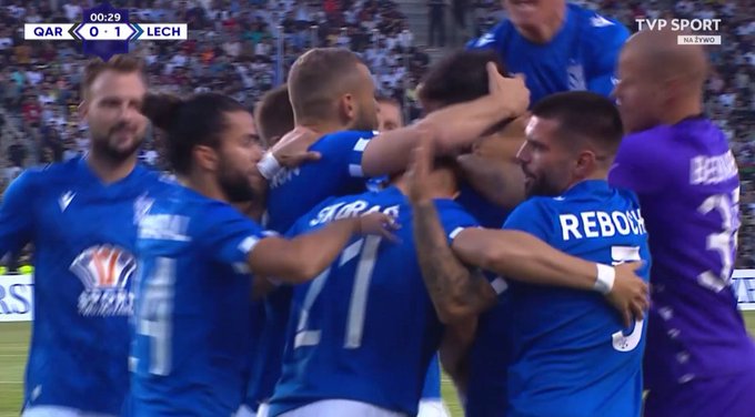 Ekspresowy początek Lecha Poznań! Piękna bramka już w 21. sekundzie [WIDEO]