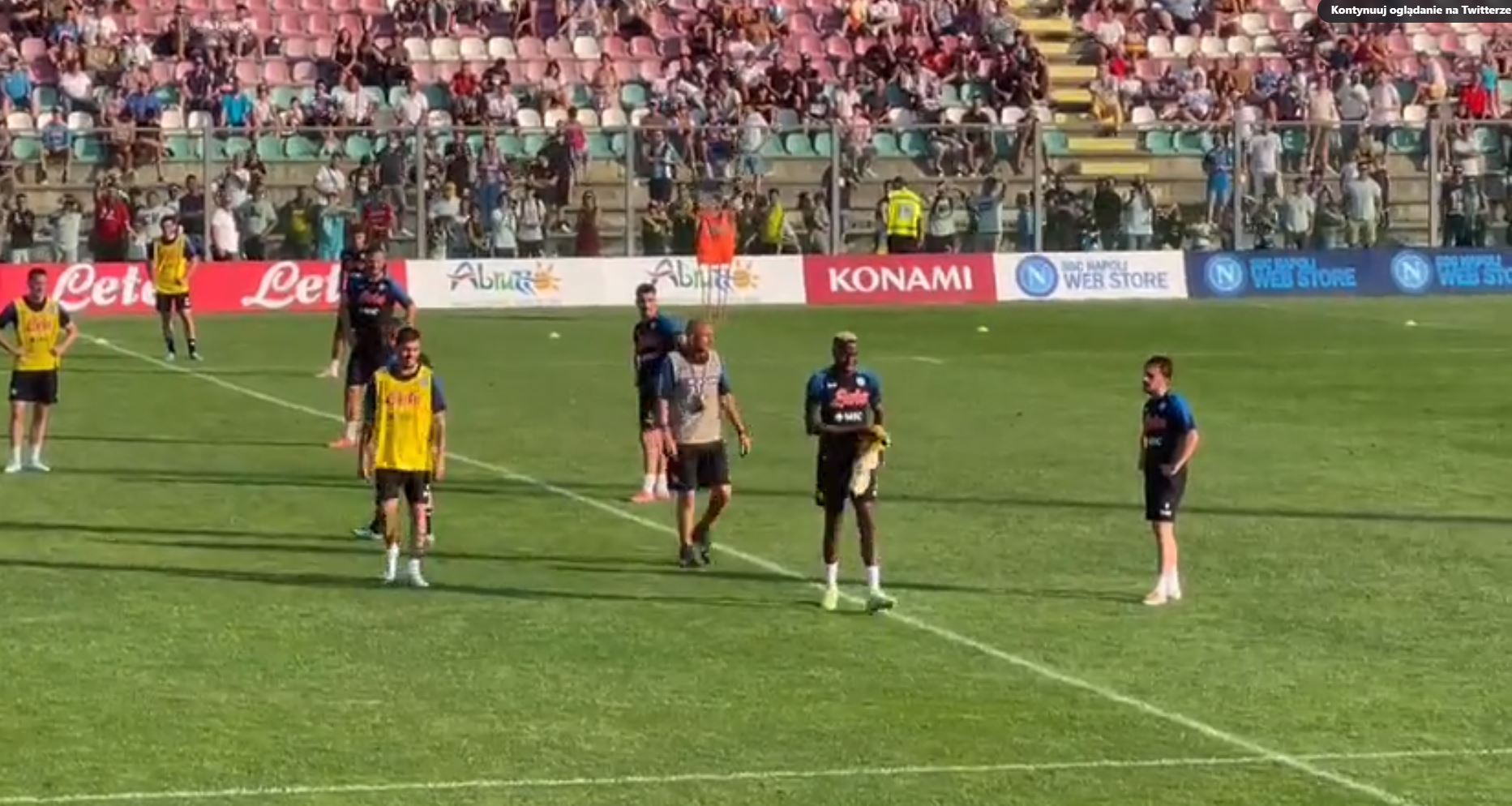 Gwiazda Napoli wyrzucona z treningu. Luciano Spalletti stracił cierpliwość, ostra reakcja szkoleniowca [WIDEO]
