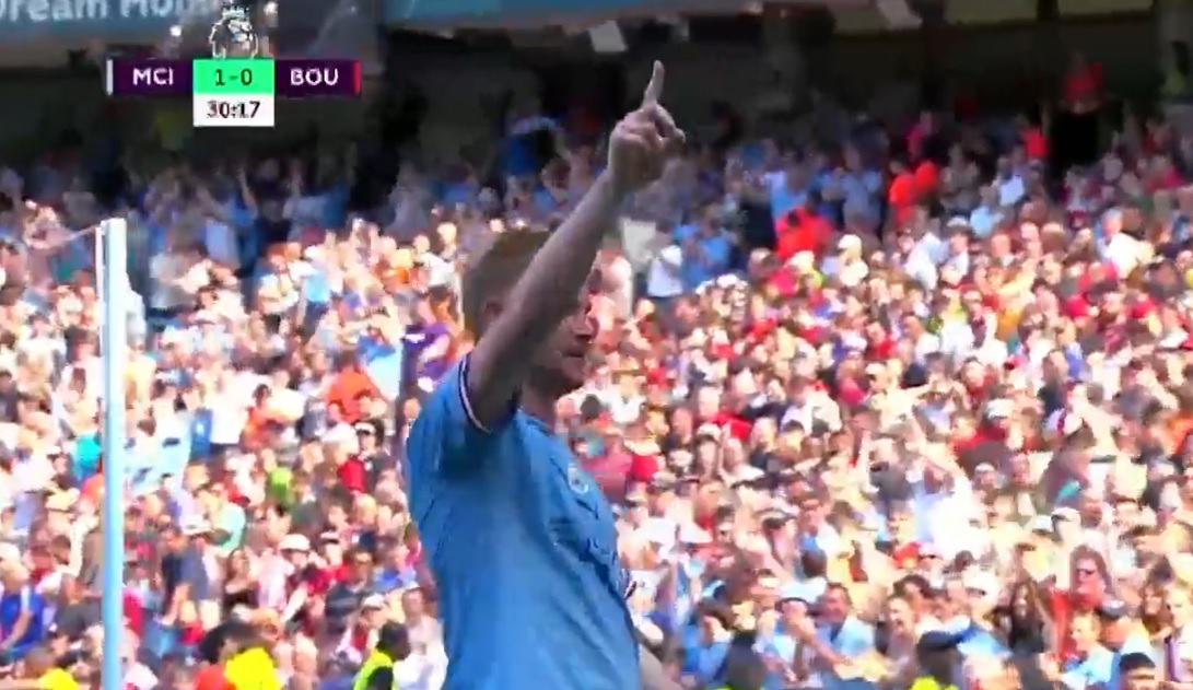 Koncert Kevina De Bruyne. Piękny gol i asysta kwintesencją znakomitej formy Manchesteru City [WIDEO]