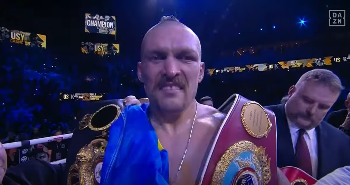 Ołeksandr Usyk obronił tytuł w walce roku! Ukrainiec wygrał na punkty z Anthony'm Joshuą!