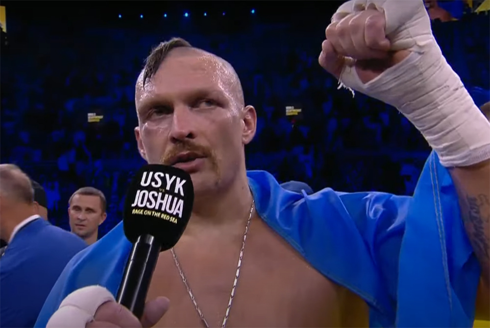 Ołeksandr Usyk wskazał swój następny cel. "Albo będę walczył z nim, albo z nikim"
