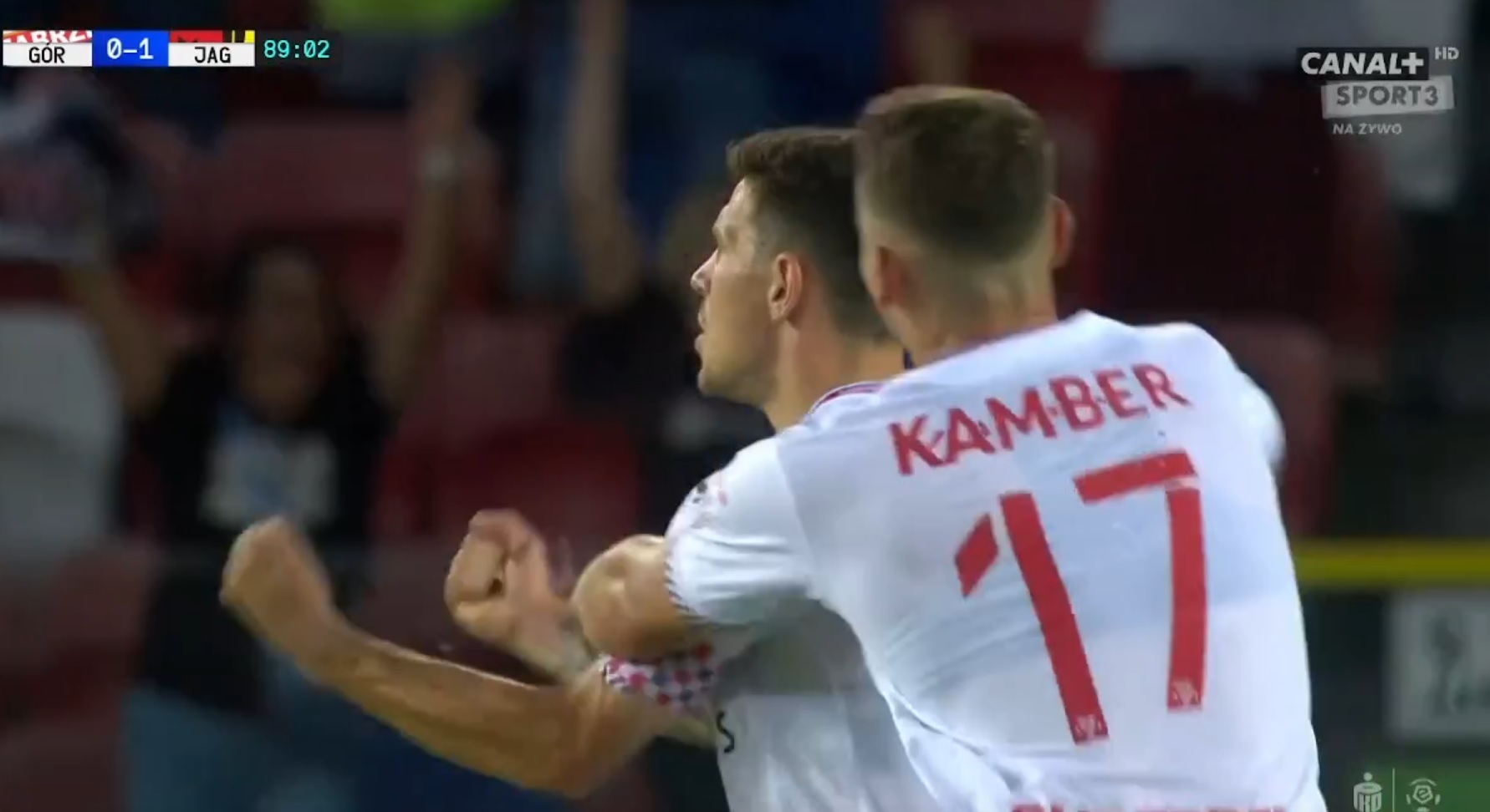 Cudowny gol Erika Janży dał remis Górnikowi Zabrze. Piękny wolej pogrążył Jagiellonię [WIDEO]