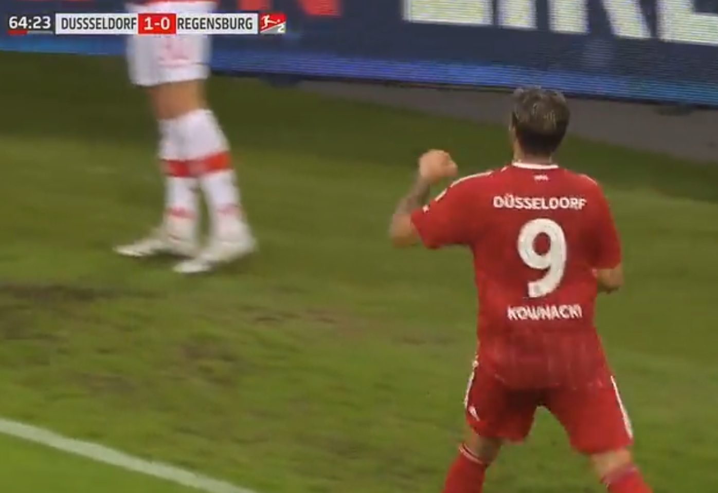 Gol i asysta Dawida Kownackiego! Świetny mecz Polaka na oczach Czesława Michniewicza [WIDEO]