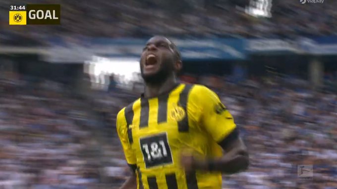 Borussia Dortmund wygrała z Herthą Berlin. Debiutancki gol Modeste'a, Piątek nadal poza kadrą [WIDEO]