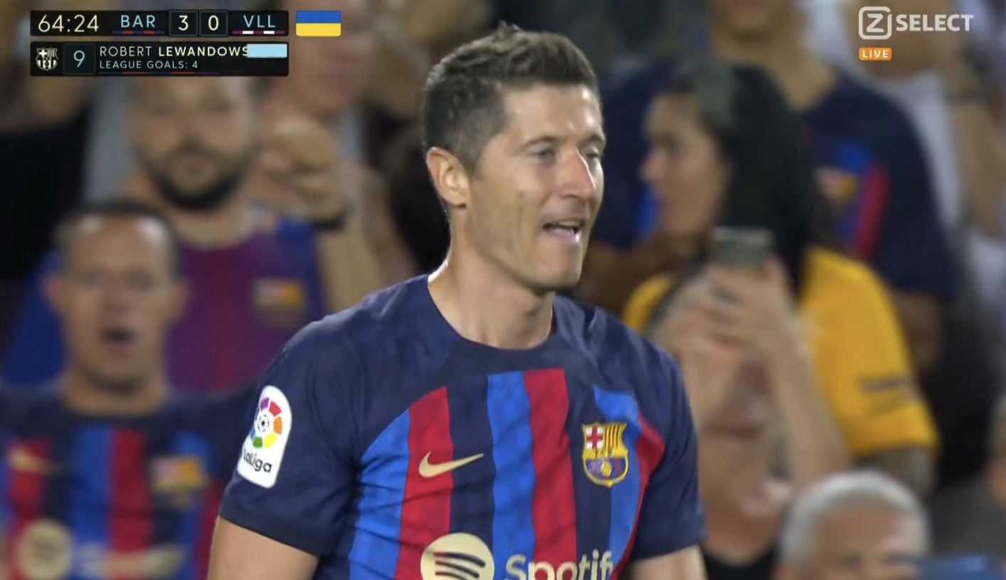 Kolejny dublet Roberta Lewandowskiego dla FC Barcelony! Polak zabawił się z rywalami na Camp Nou [WIDEO]