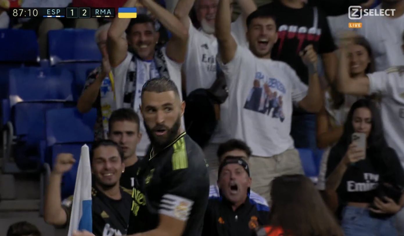 Karim Benzema dał trzy punkty Realowi Madryt. Gole w samej końcówce uratowały "Królewskich" [WIDEO]