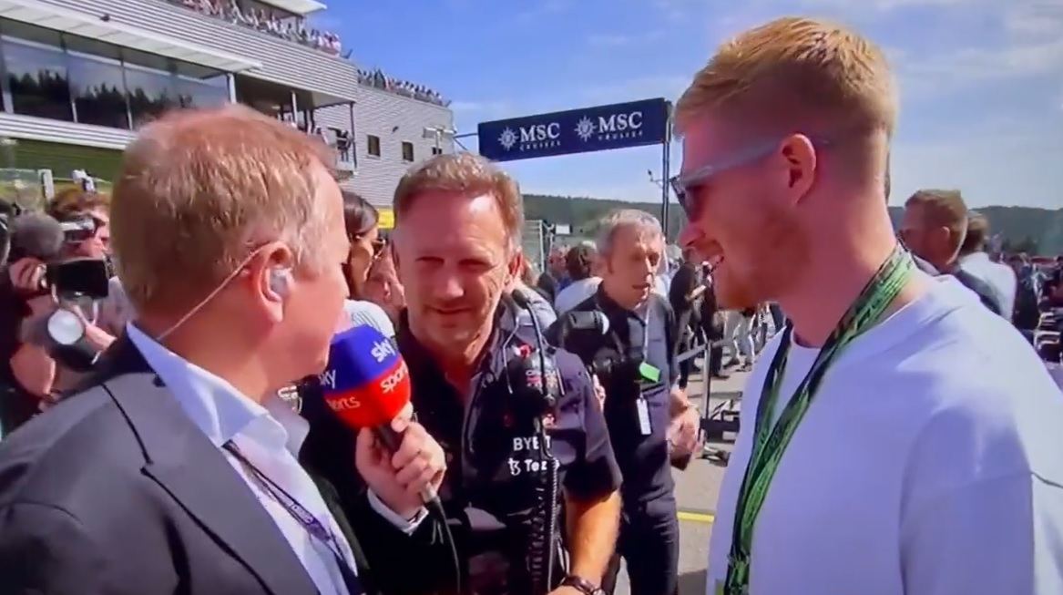 De Bruyne w bolidzie Red Bulla? Piłkarz Manchesteru City usłyszał jeden warunek. "Musisz to zrobić" [WIDEO]