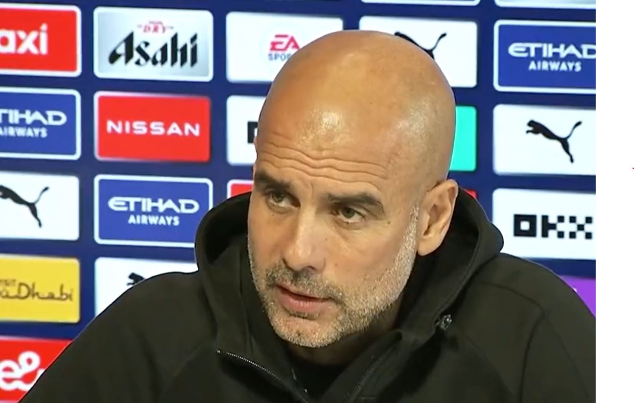 Zabawna pomyłka Pepa Guardioli. Menedżer City przekręcił nazwisko Jana Bednarka [WIDEO]