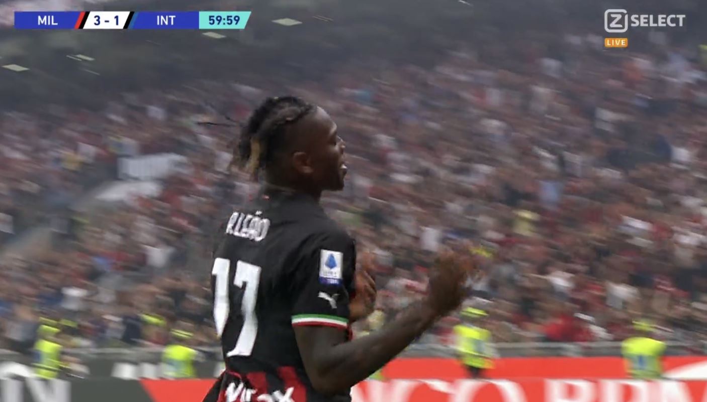 Fantastyczne widowisko i pięć goli w derbach Mediolanu! Koncert Leao dał wygraną Milanowi [WIDEO]