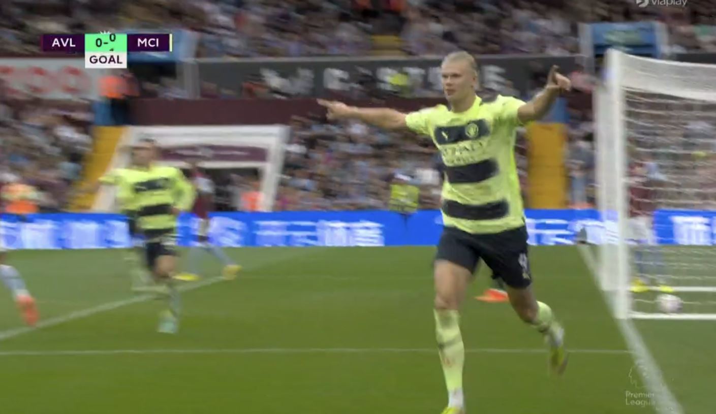 Kolejny gol Erlinga Haalanda nie wystarczył Manchesterowi City. Niespodziewane przełamanie Aston Villi [WIDEO]
