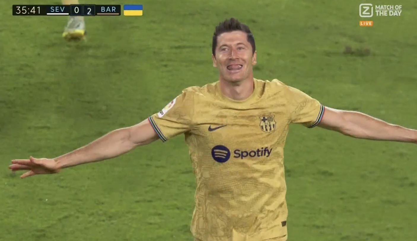 Robert Lewandowski trafił do siatki w hicie La Liga! Polak wykorzystał kapitalne podanie [WIDEO]