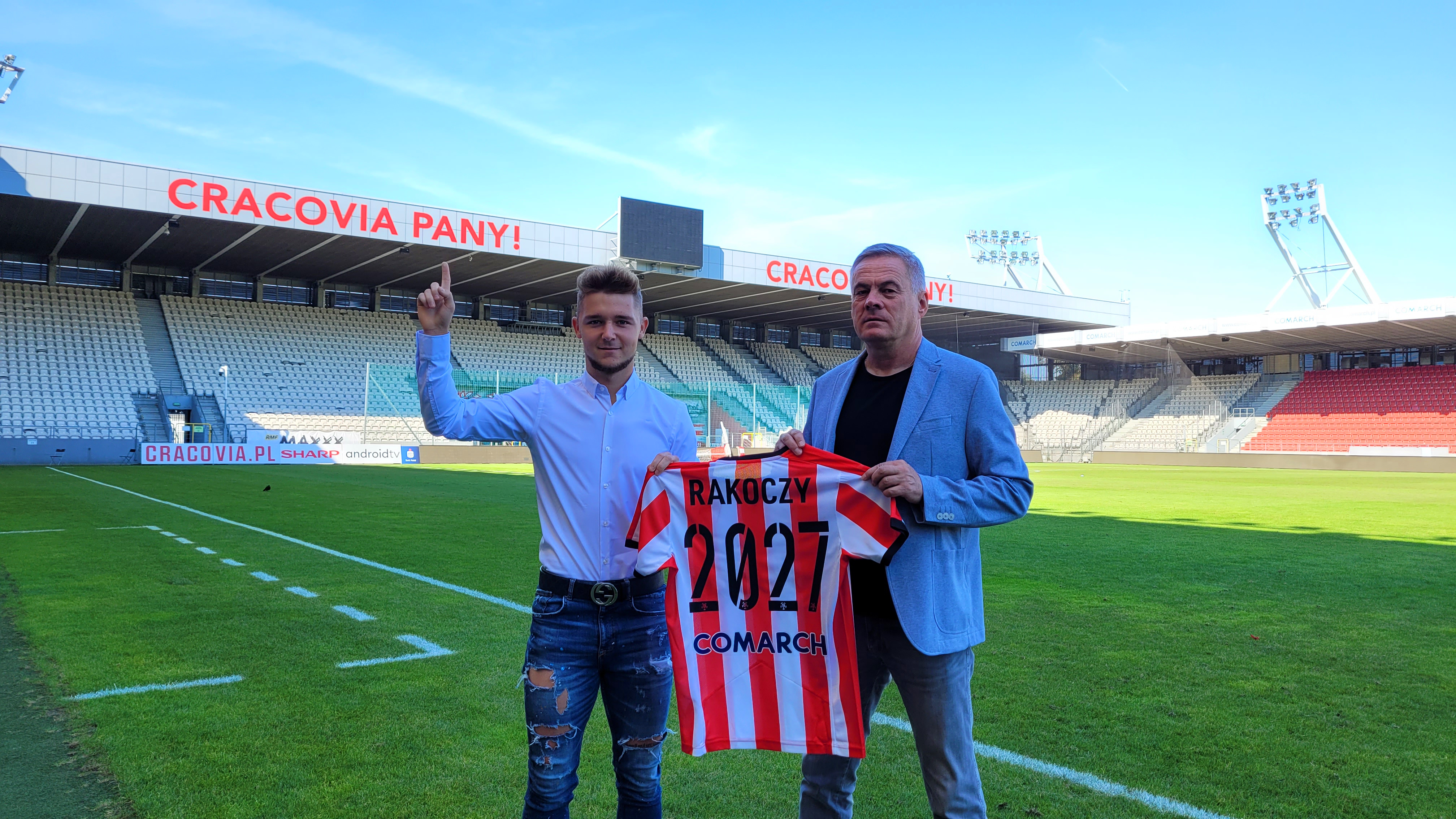 Utalentowany pomocnik na dłużej w Cracovii. Świetna gra nagrodzona nowym kontraktem