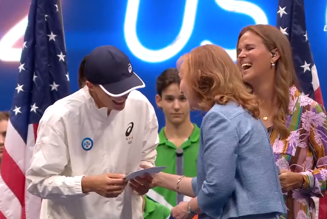 Tyle Świątek zarobiła w US Open. Rozbrajająca reakcja. "Cieszę się, że nie w gotówce" [WIDEO]
