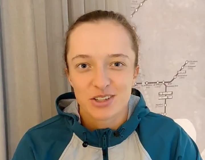 Iga Świątek odpowiedziała polskim siatkarzom. "Ja już jestem po robocie, dajcie czadu" [WIDEO]