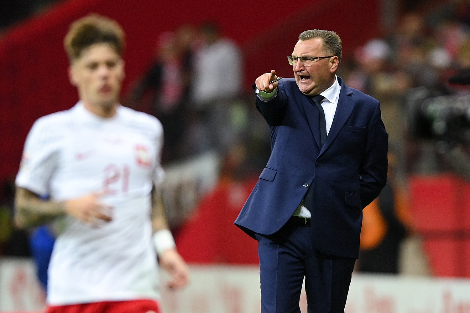 "Przyjęliśmy strategię selekcjonera". Kolejny reprezentant stoi murem za Czesławem Michniewiczem