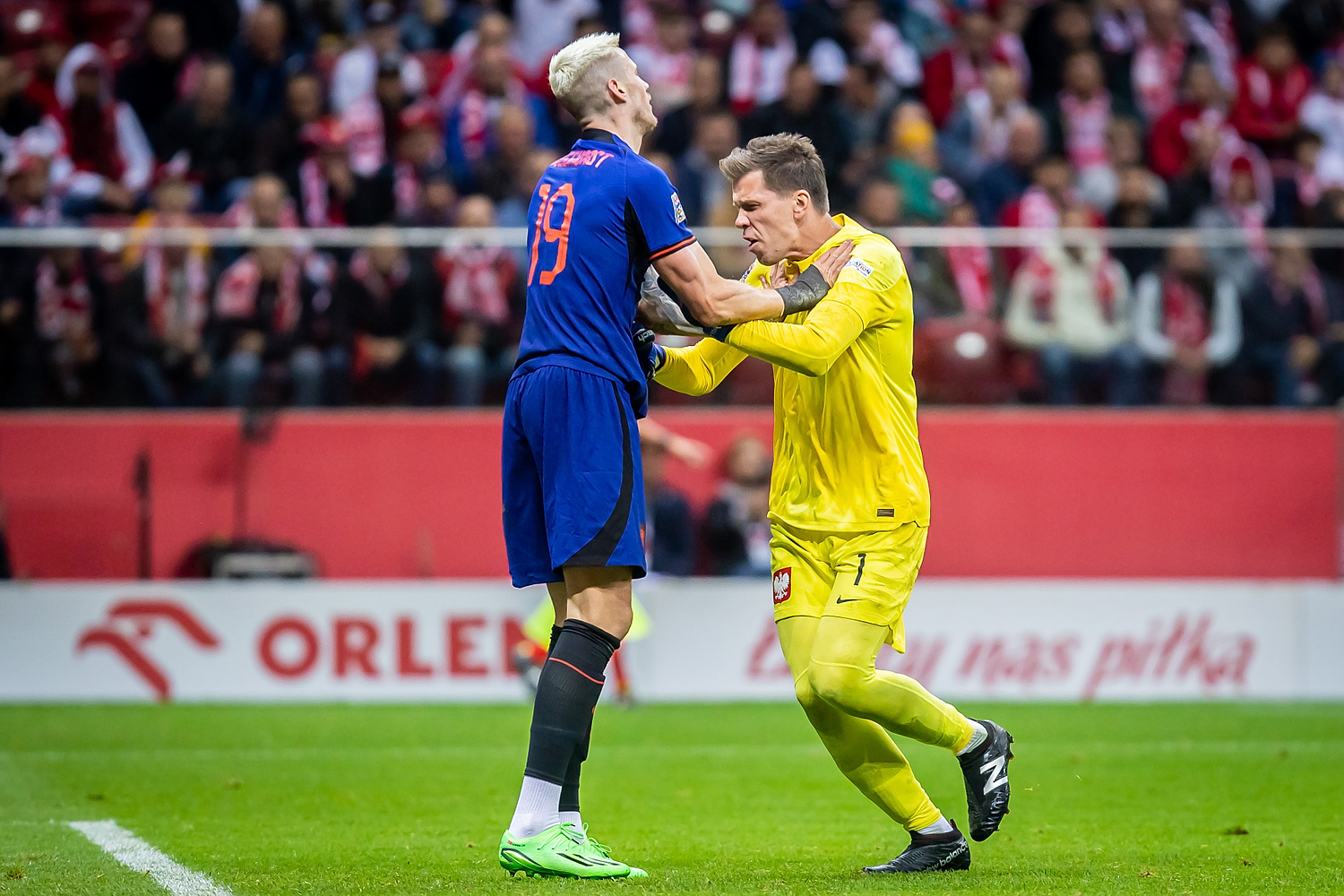 Szczęsny skomentował starcie z Weghorstem. "Zdarzyło mi się to po raz pierwszy"