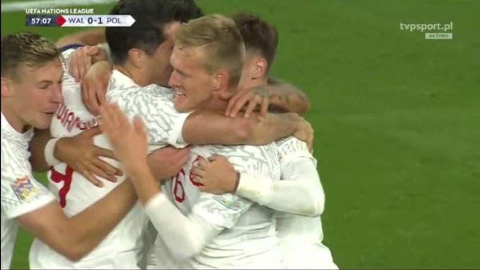 Kapitalna akcja Polski w meczu z Walią! Tak biało-czerwoni objęli prowadzenie w Cardiff [WIDEO]