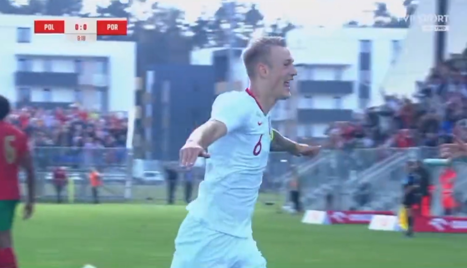Cudowny gol reprezentanta Polski w meczu z Portugalią! Kapitalna połowa i wygrana "Biało-Czerwonych" [WIDEO]